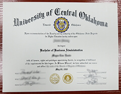 Buy University of Central Oklahoma diploma