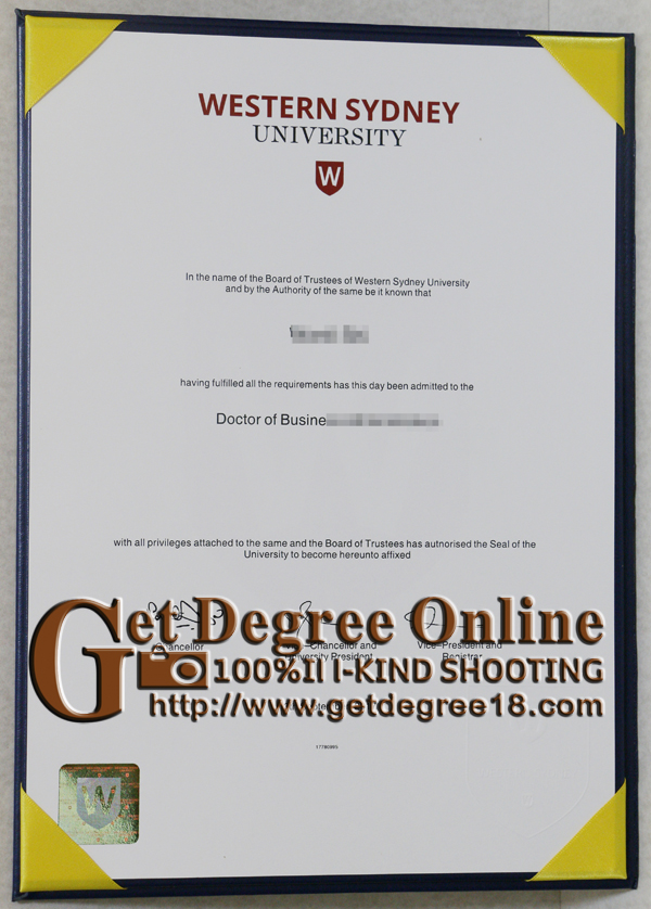 buy Western Sydney University diploma