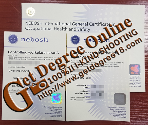 nebosh certificate