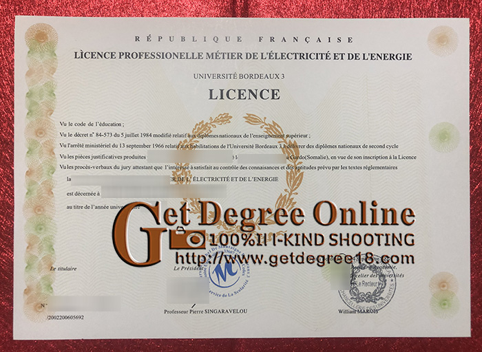 Buy bordeaux university fake diploma