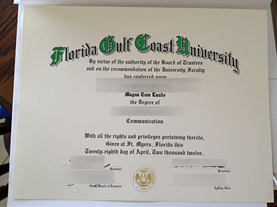 Buy FGCU fake diploma