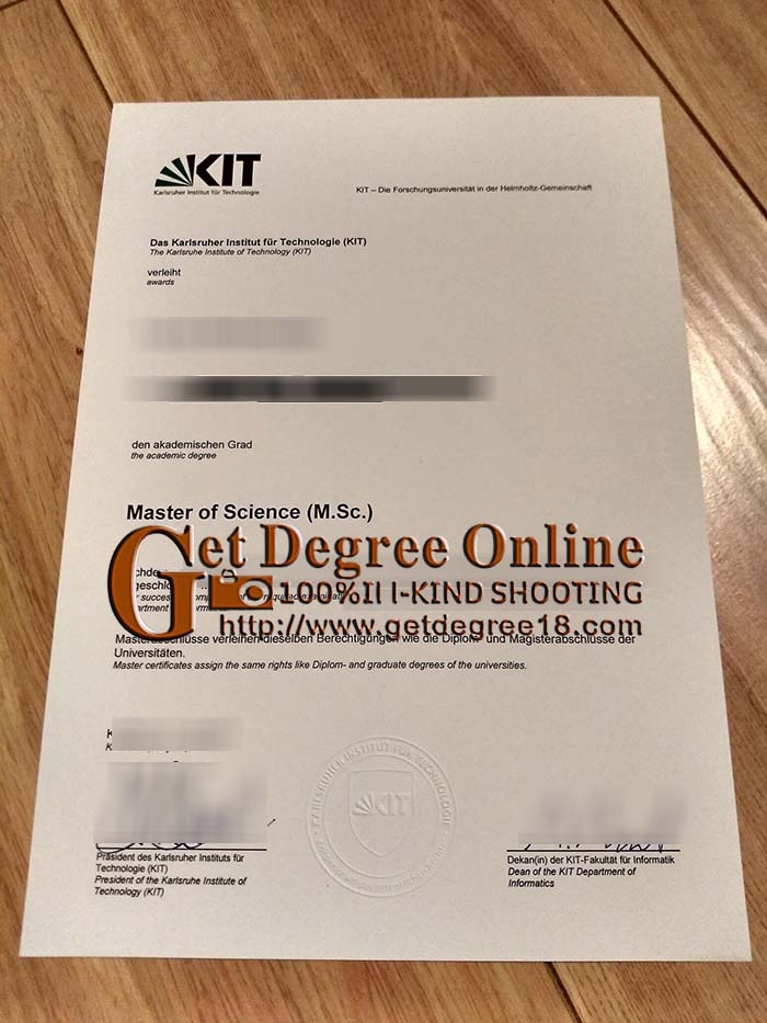Buy KIT fake diploma.