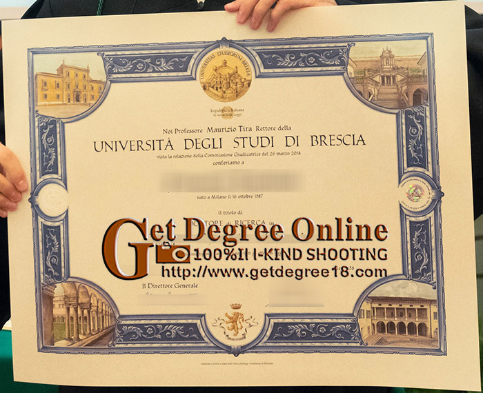 buy fake University of Brescia diploma