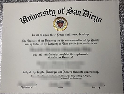 University of San Diego fake diploma
