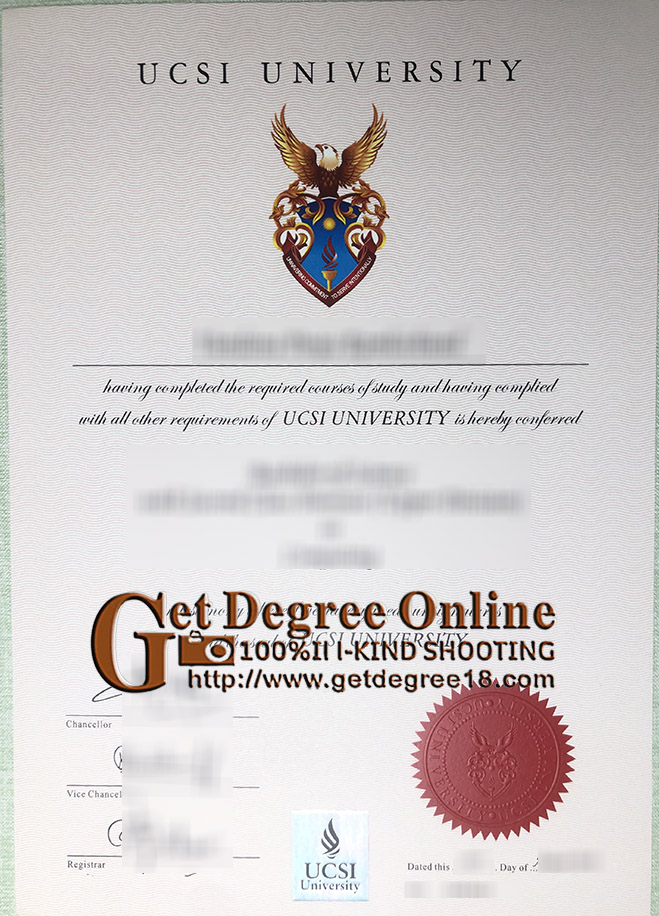 buy UCSI University diploma