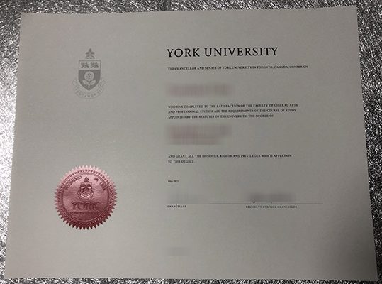 Buy York University diploma