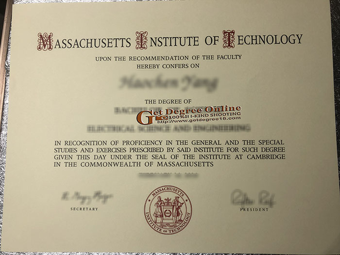 Buy MIT fake diploma