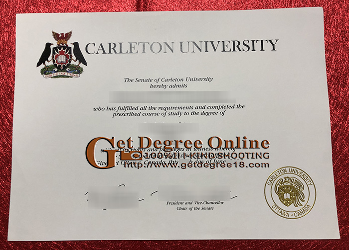 Buy Carleton University(CU) diploma