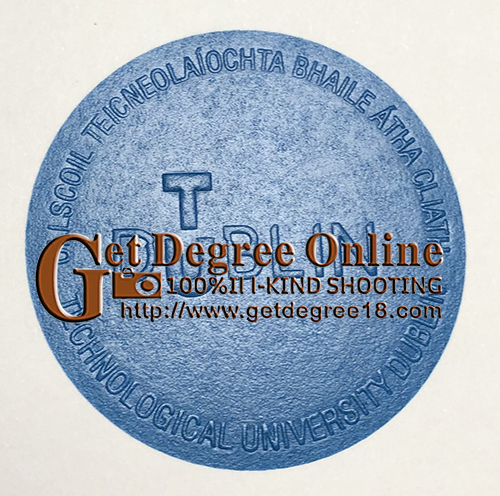 TU Dublin Diploma seal