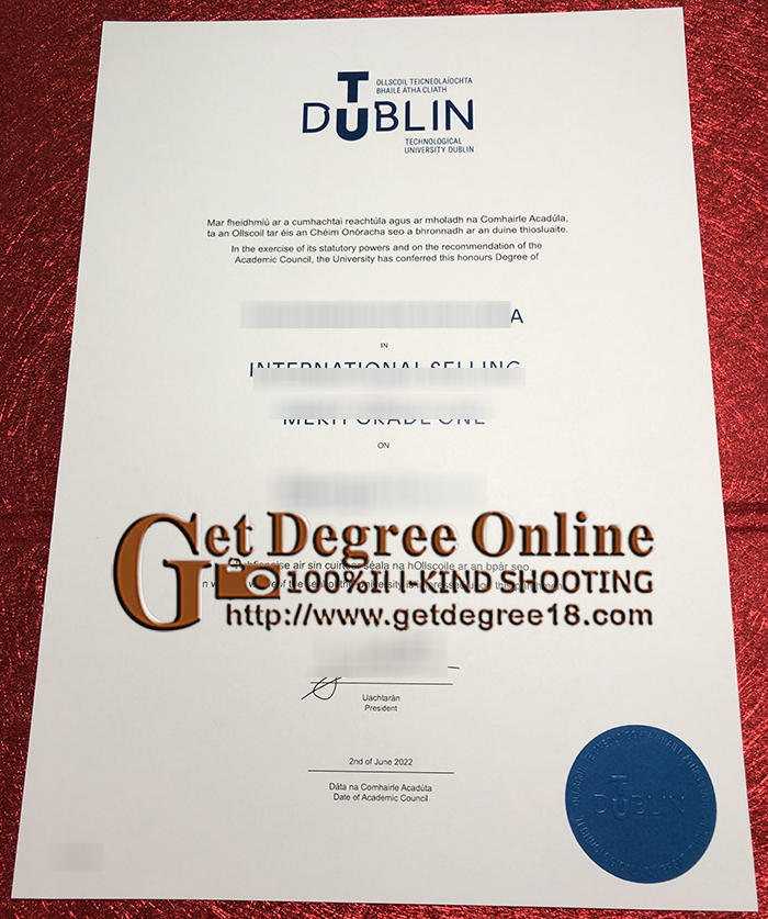 TU Dublin Diploma