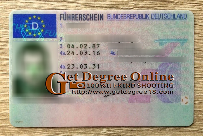 Buy fake Deutscher Führerschein 