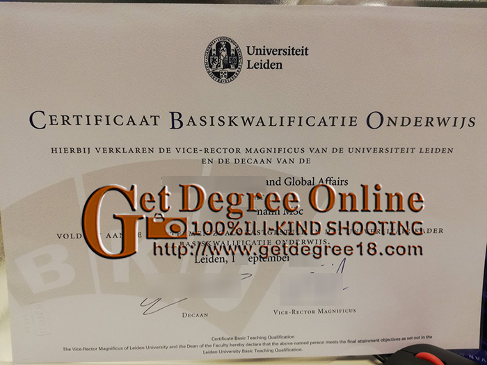 Buy Leiden University fake diploma online