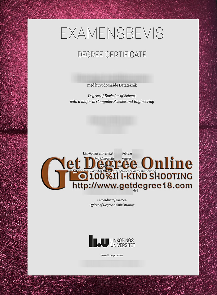 Buy Fake Linkoping University Diploma.