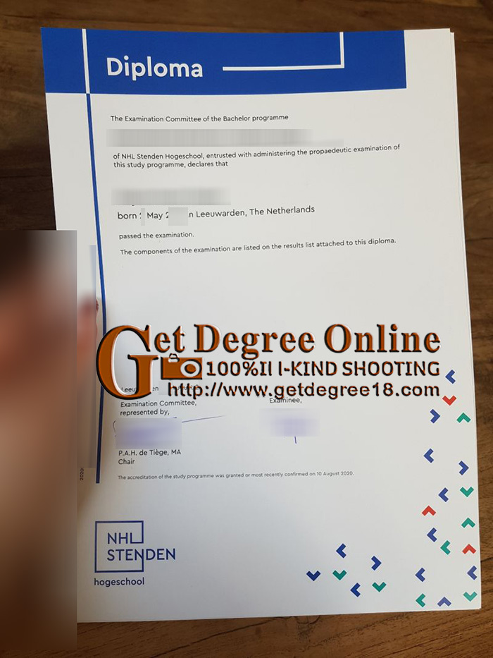 Fake Stenden Hogeschool Diploma