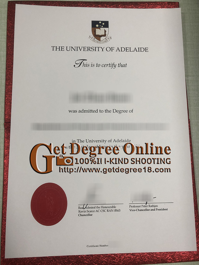 Buy fake University of Adelaide diploma.