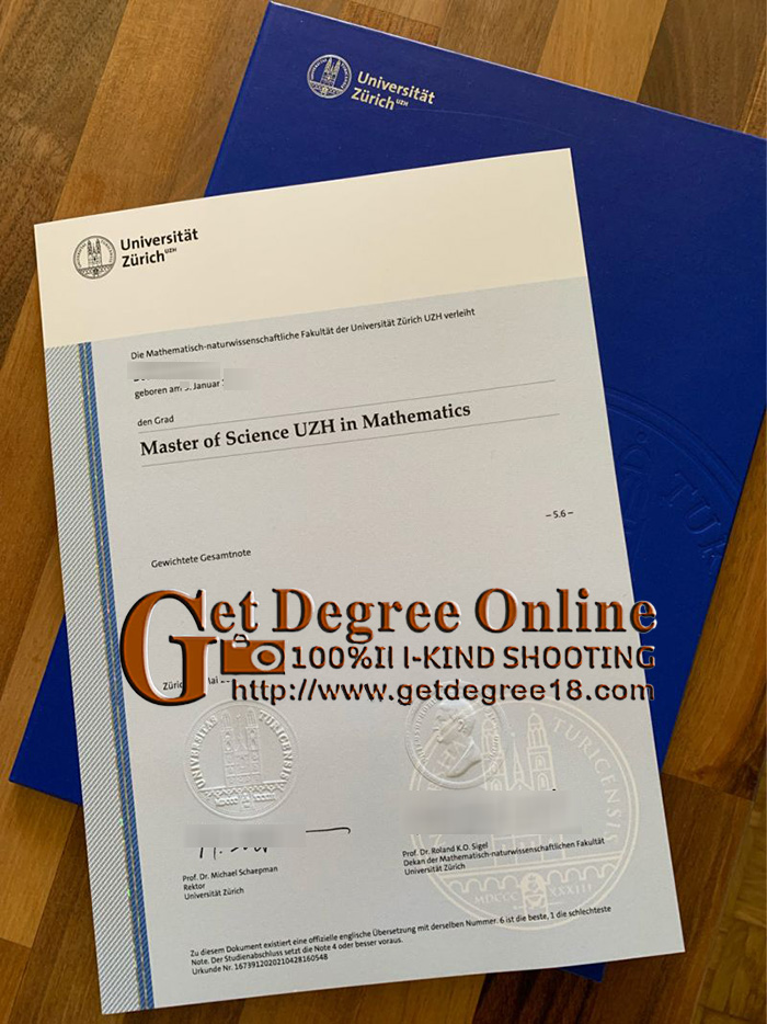 Buy  University of Zurich (UZH) fake diploma.
