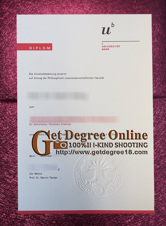 Buy fake Bern University diploma.