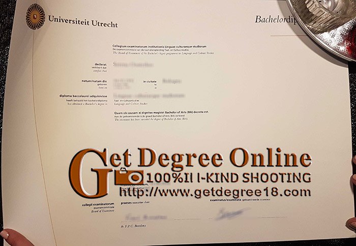Buy Utrecht University fake diploma.