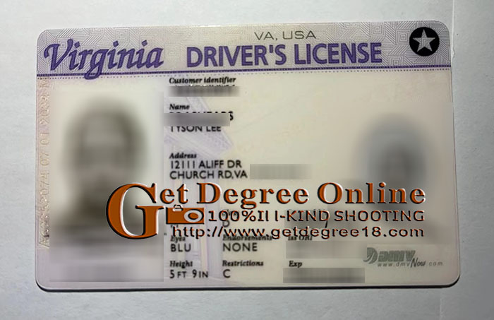 buy fake Virginia driver's license