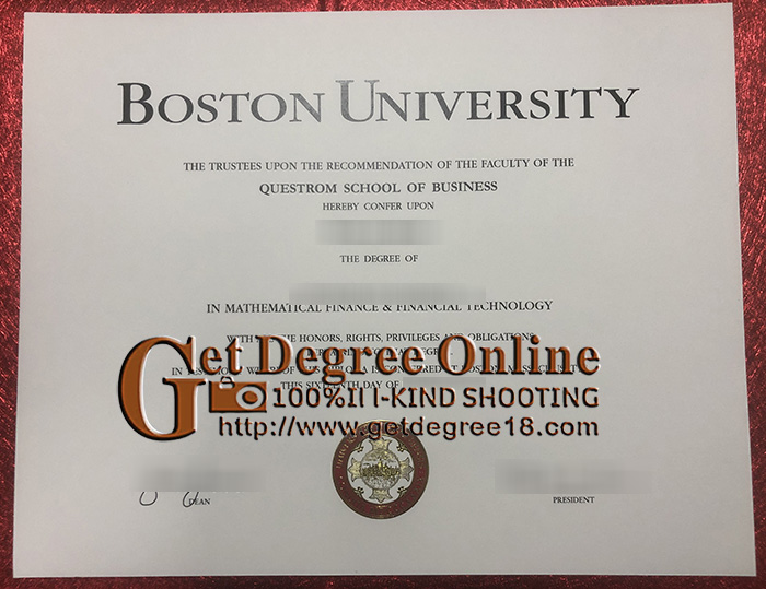 Buy fake BU diploma