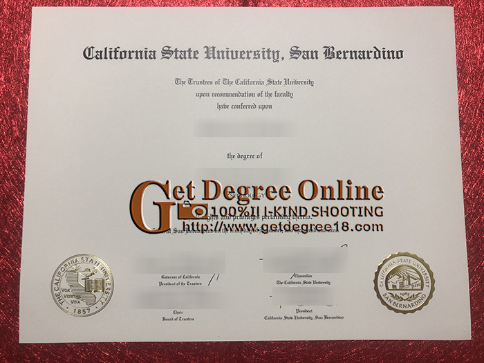 Buy fake CSUSB diploma