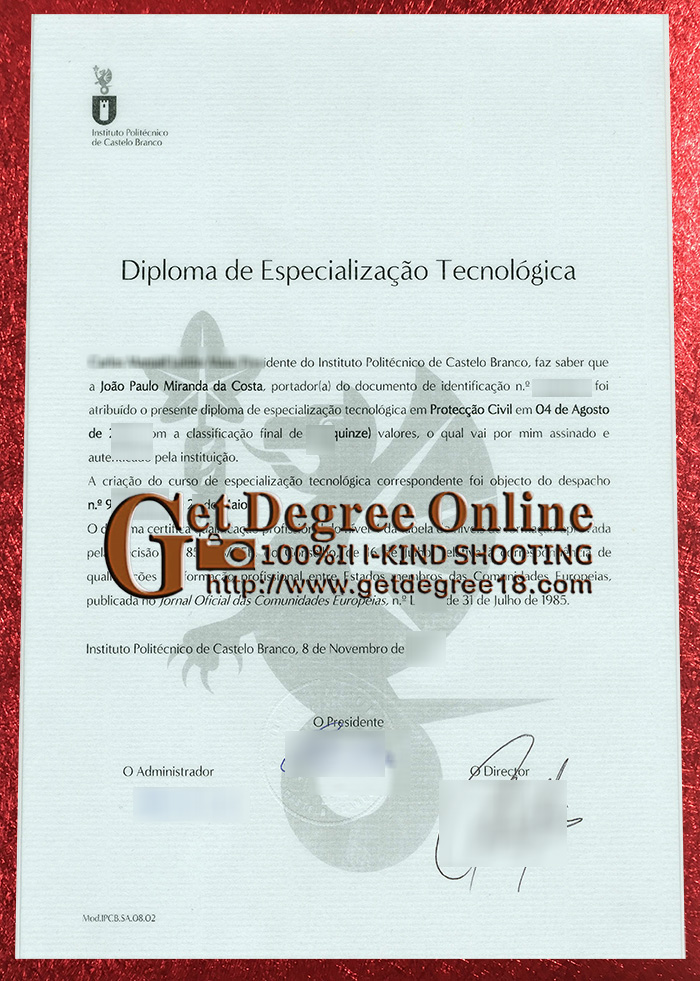 Buy fake IPCB diploma