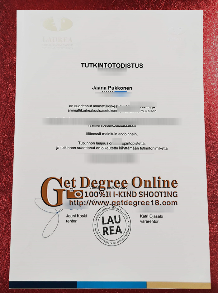Buy fake LAUREA diploma