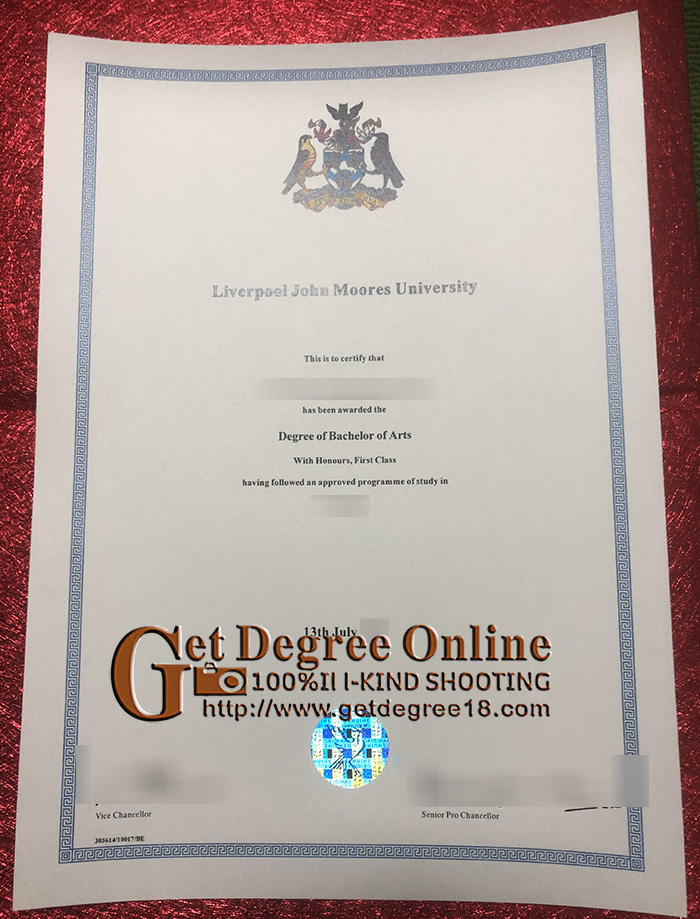 Buy fake LJMU diploma