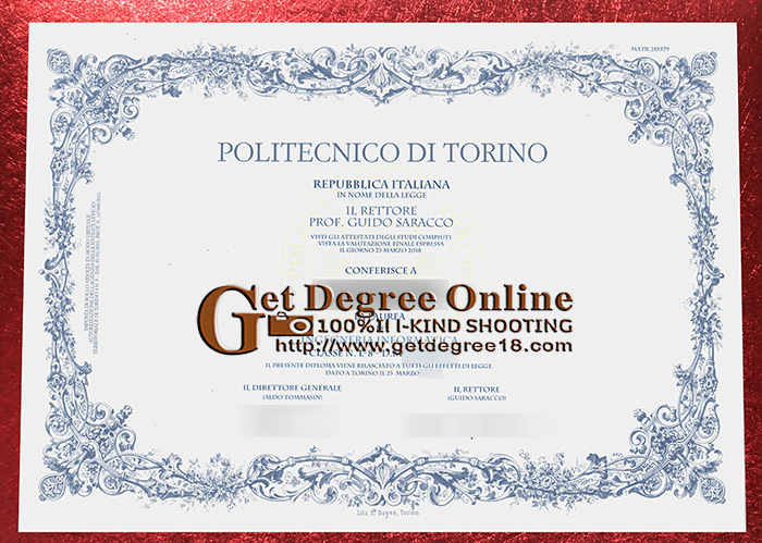 Buy fake POLITO diploma