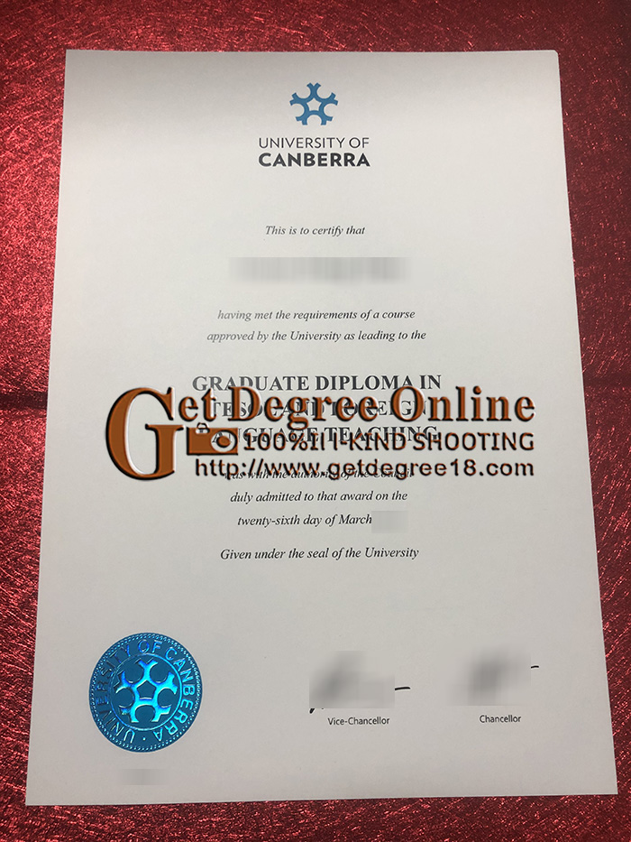 Buy fake University of Canberra diploma