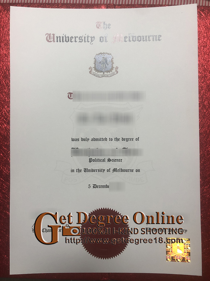 Buy fake UNIMELB diploma