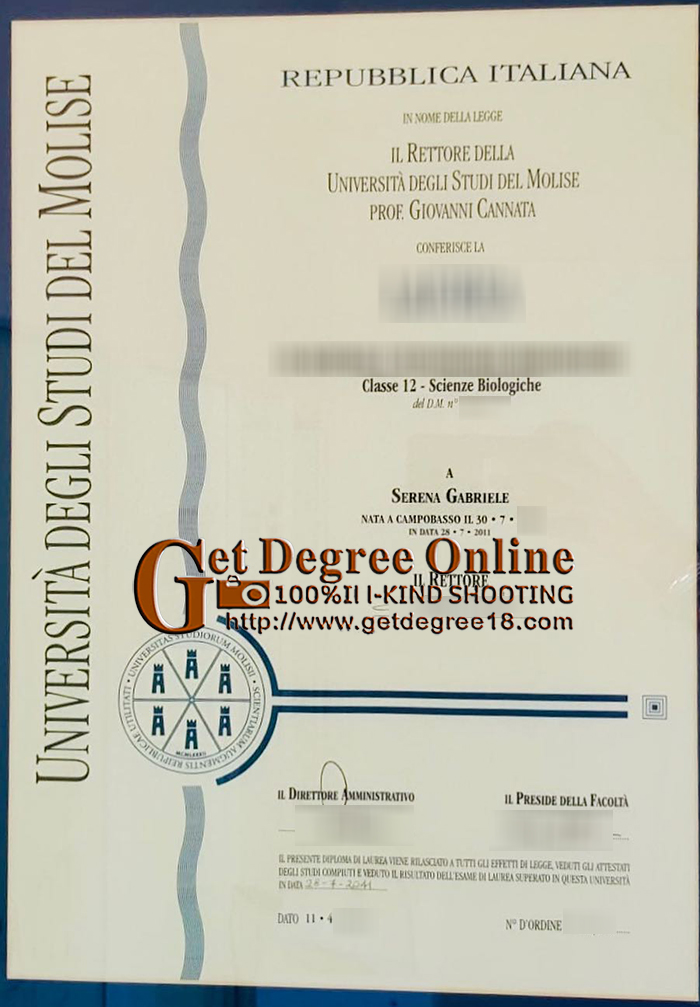 Buy fake UNIMOL diploma