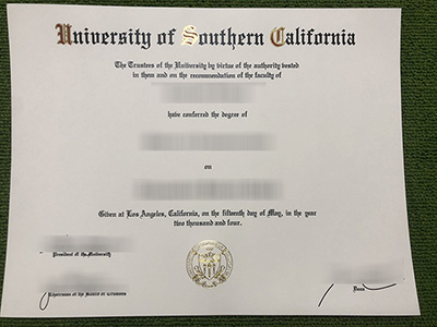 Buy fake USC diploma