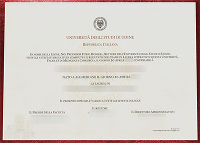 Buy fake UNIUD diploma