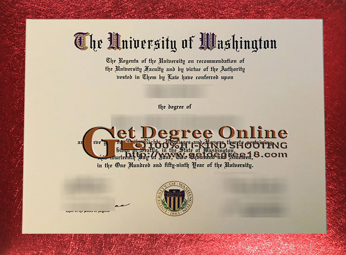 Buy fake UW diploma