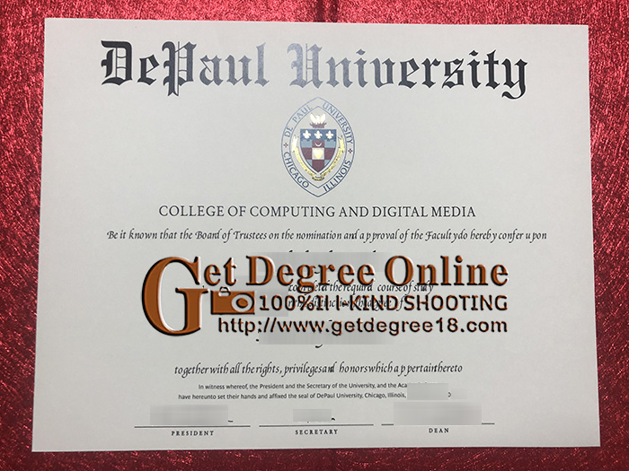 Buy fake DePaul University Diploma