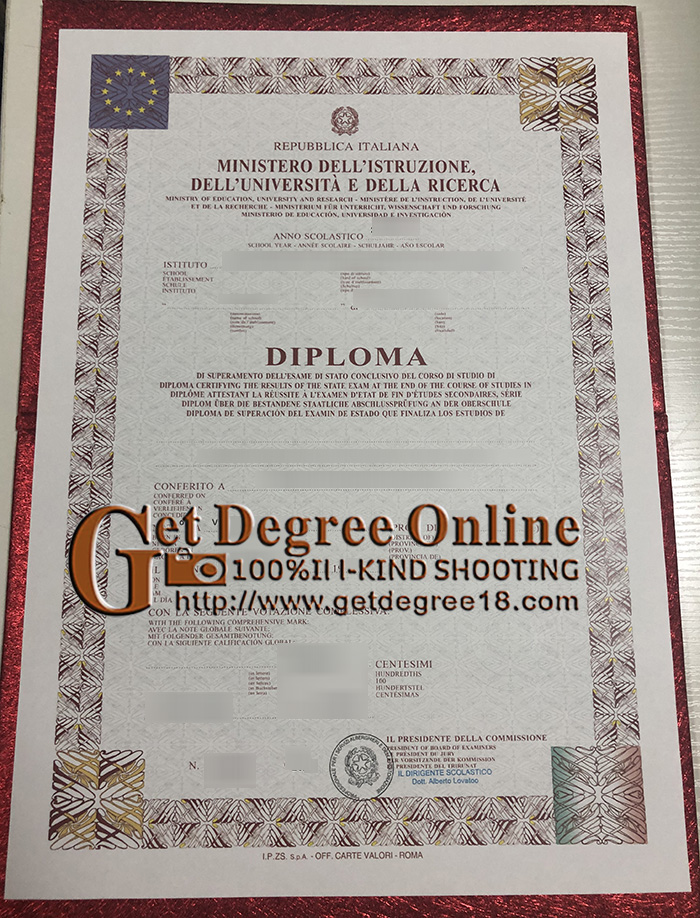 Buy MIUR fake Diploma