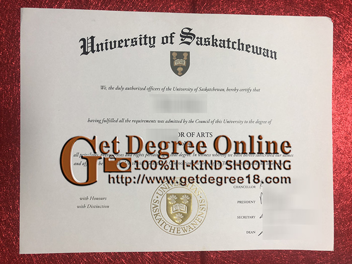 Buy fake USask diploma