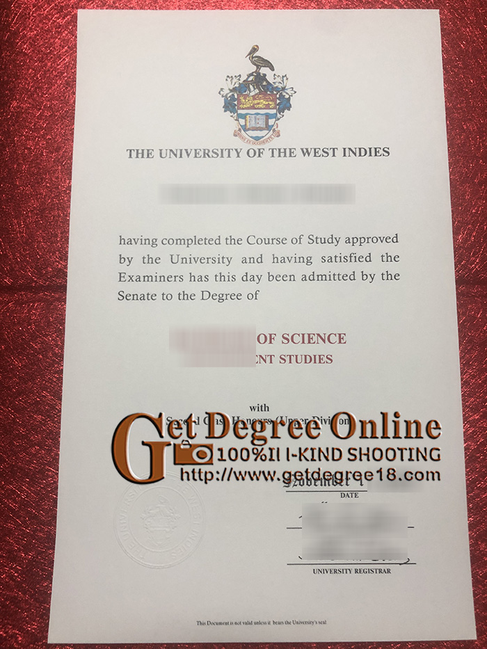 Buy fake UWI Diploma