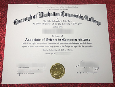 Buy fake BMCC Diploma