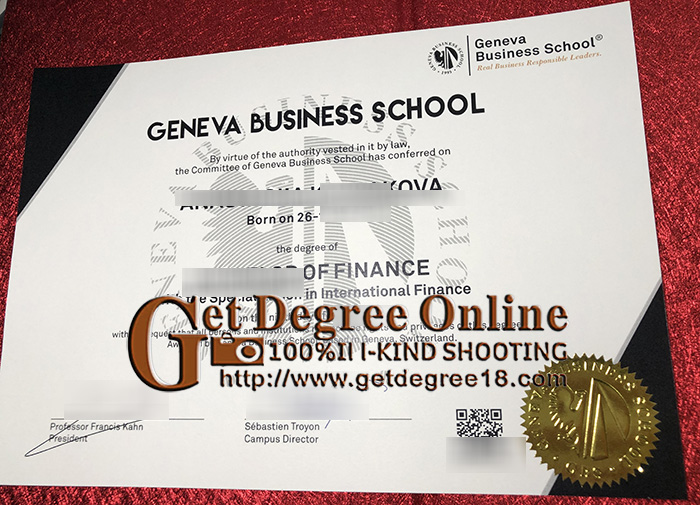 Buy fake GBS diploma