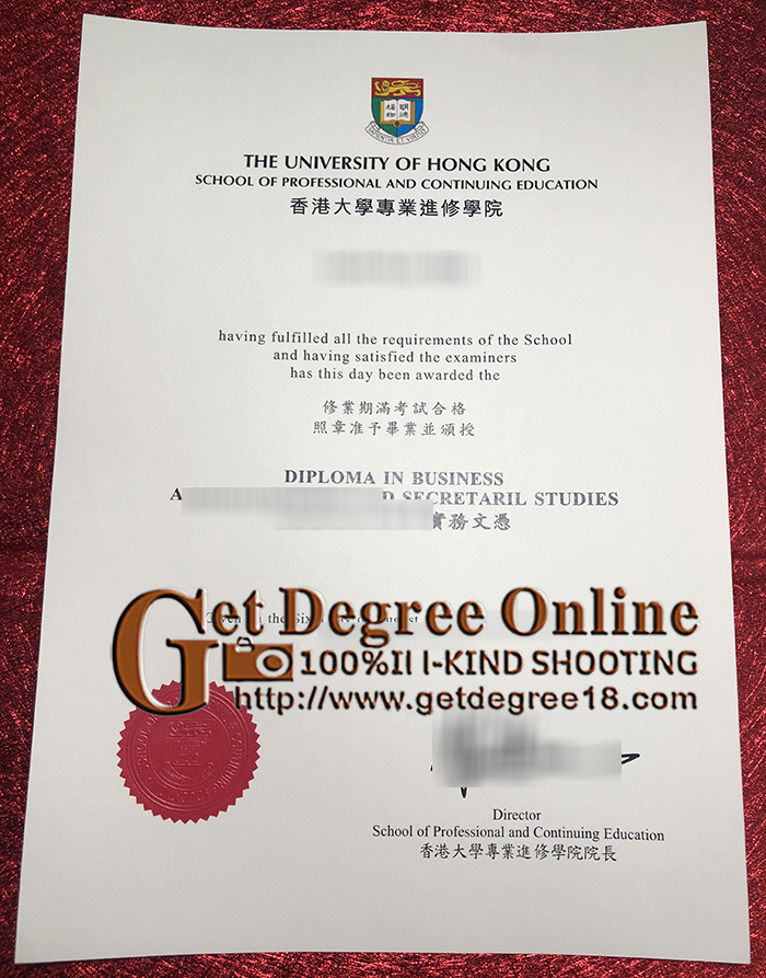 Fake HKU SPACE Diploma