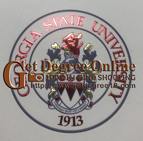 Fake GSU Diploma seal