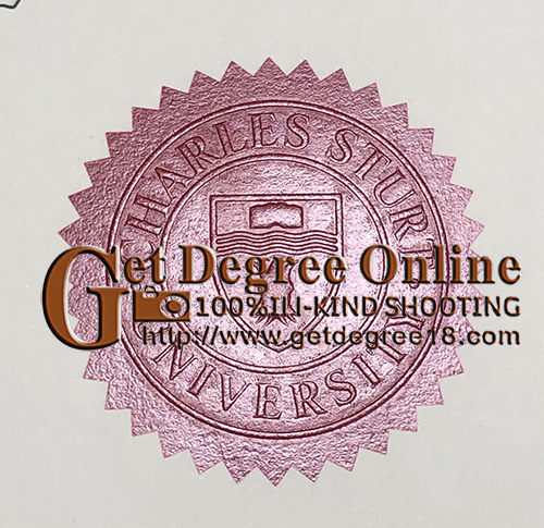 Charles Sturt University Diploma Seal