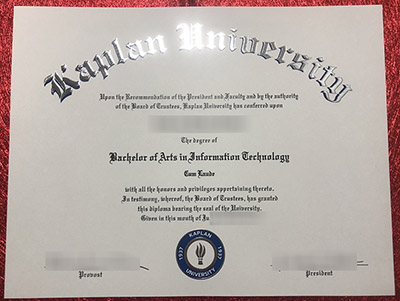 Fake Kaplan University Diploma