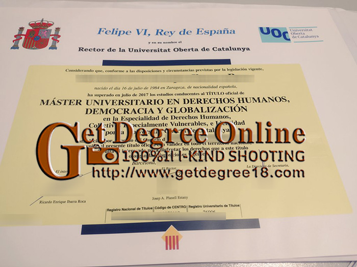 Universitat Oberta de Catalunya Diploma