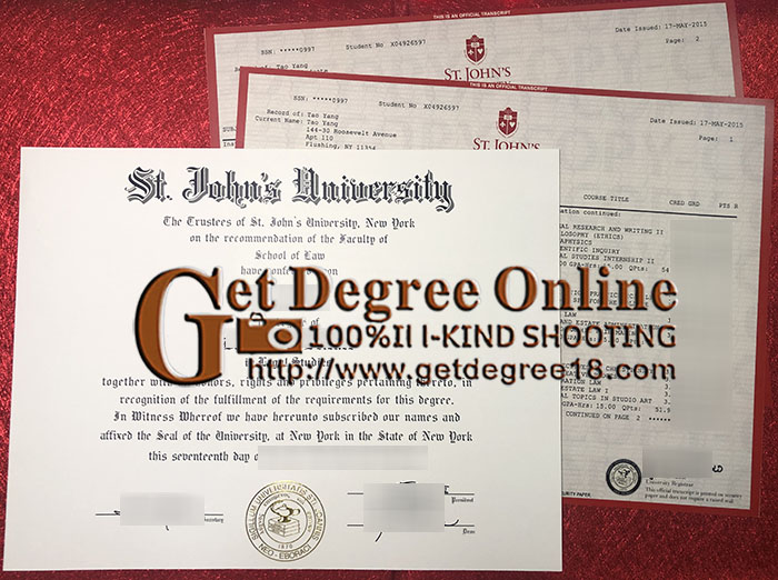 St. John's University Diploma