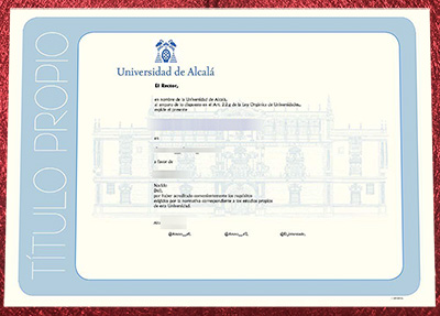 Universidad de Alcalá Diploma
