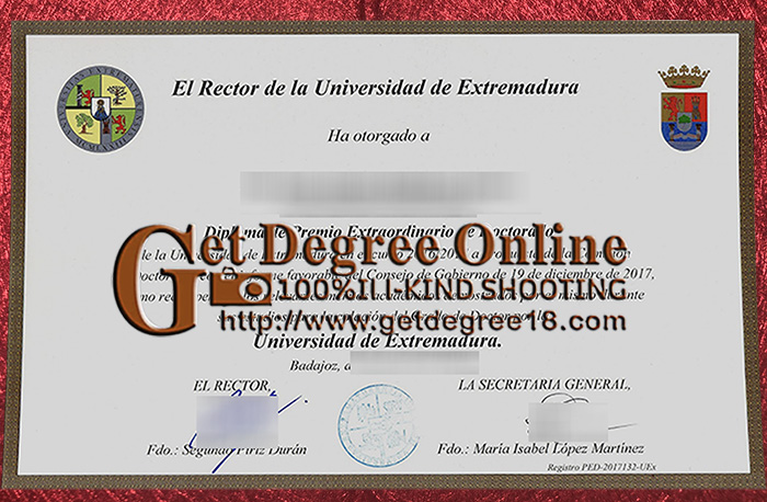 Universidad de Extremadura Diploma