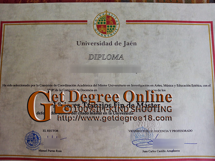 Universidad de Jaén Diploma
